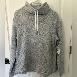 NWT Vineyard Vines Funnel Neck Fleece Sweater